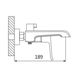 Смеситель для ванны OUTE T10402