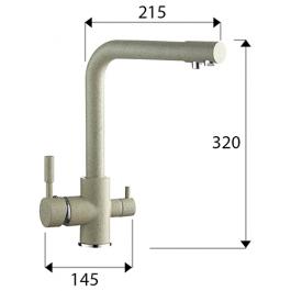 Смеситель для кухни OUTE T653BK-302